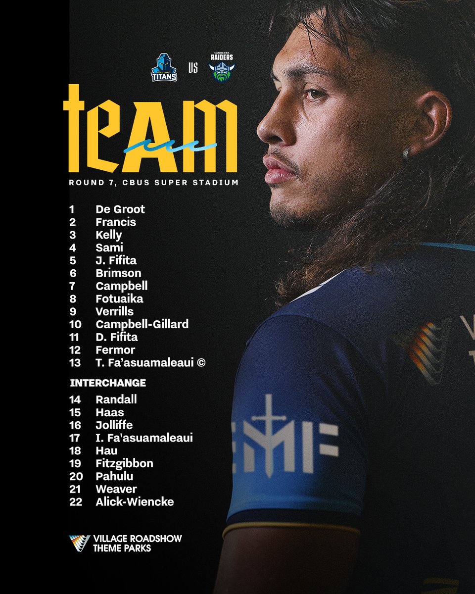 GCTitans's tweet photo. Big IN for our Easter Sunday showdown 🫡

READ MORE: https://t.co/dwLtSqC5Fb https://t.co/vJyJ02J1yY