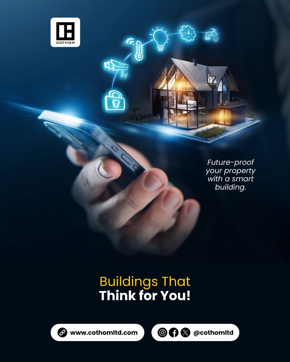 COTHOMLTD's tweet photo. Smart homes are the future, Build a smart home with us today! https://t.co/1yJoigUeVX