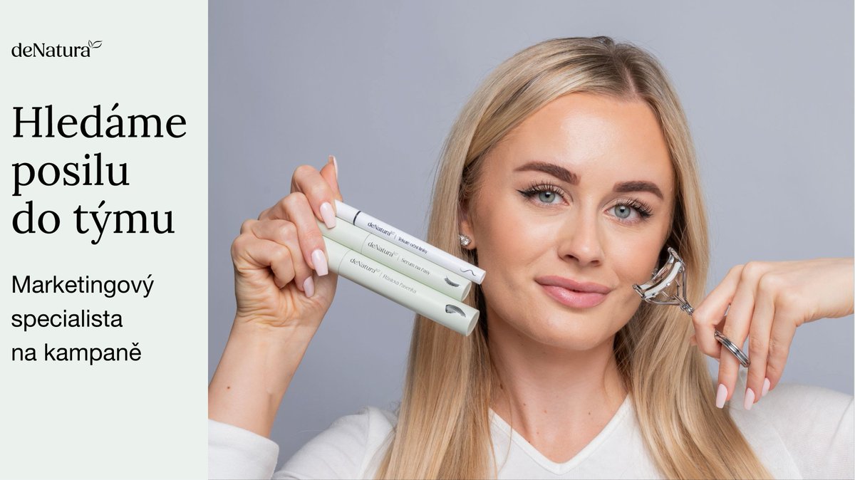 Hledáme parťáka nebo parťačku do týmu na pozici Marketingový specialista na kampaně!
denatura.cz/kariera-pozice…

😍 Budu moc rád za sdílení 😍

Pokud byste potřebovali více informací, klidně napište.