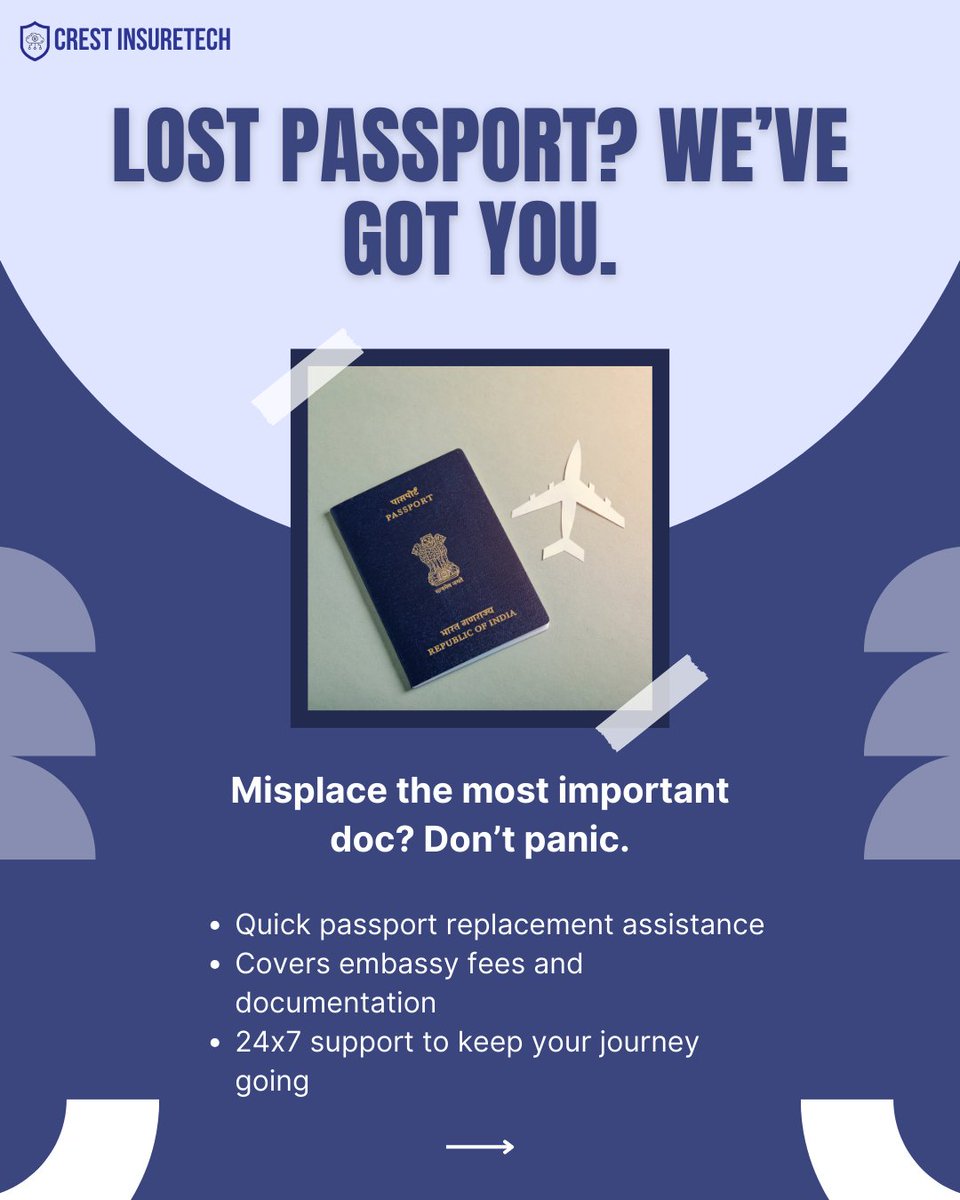 IassistL's tweet image. ✈️ Studying abroad? Don’t just pack your bags—pack smarter.
 Because missed flights, lost passports, sudden illnesses, or interrupted semesters can derail your dreams.
 But what if one checklist could cover it all?
🧳 From health emergencies to lost luggage… we’ve got your back.