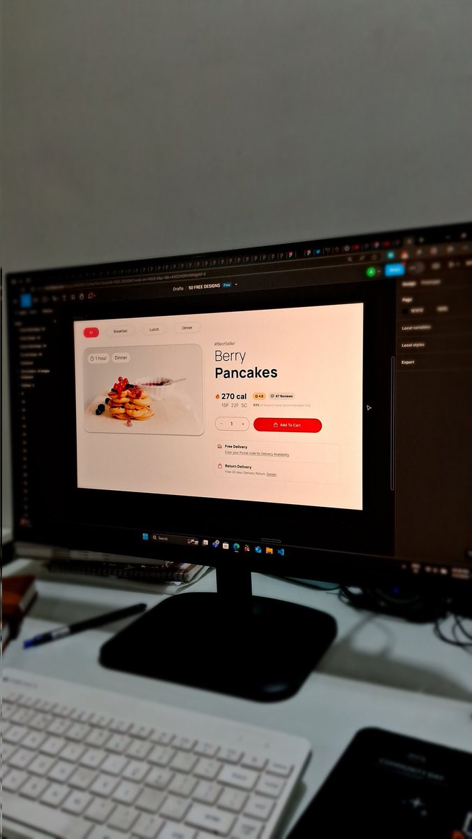 Berry Pancakes E-commerce Website 🍓