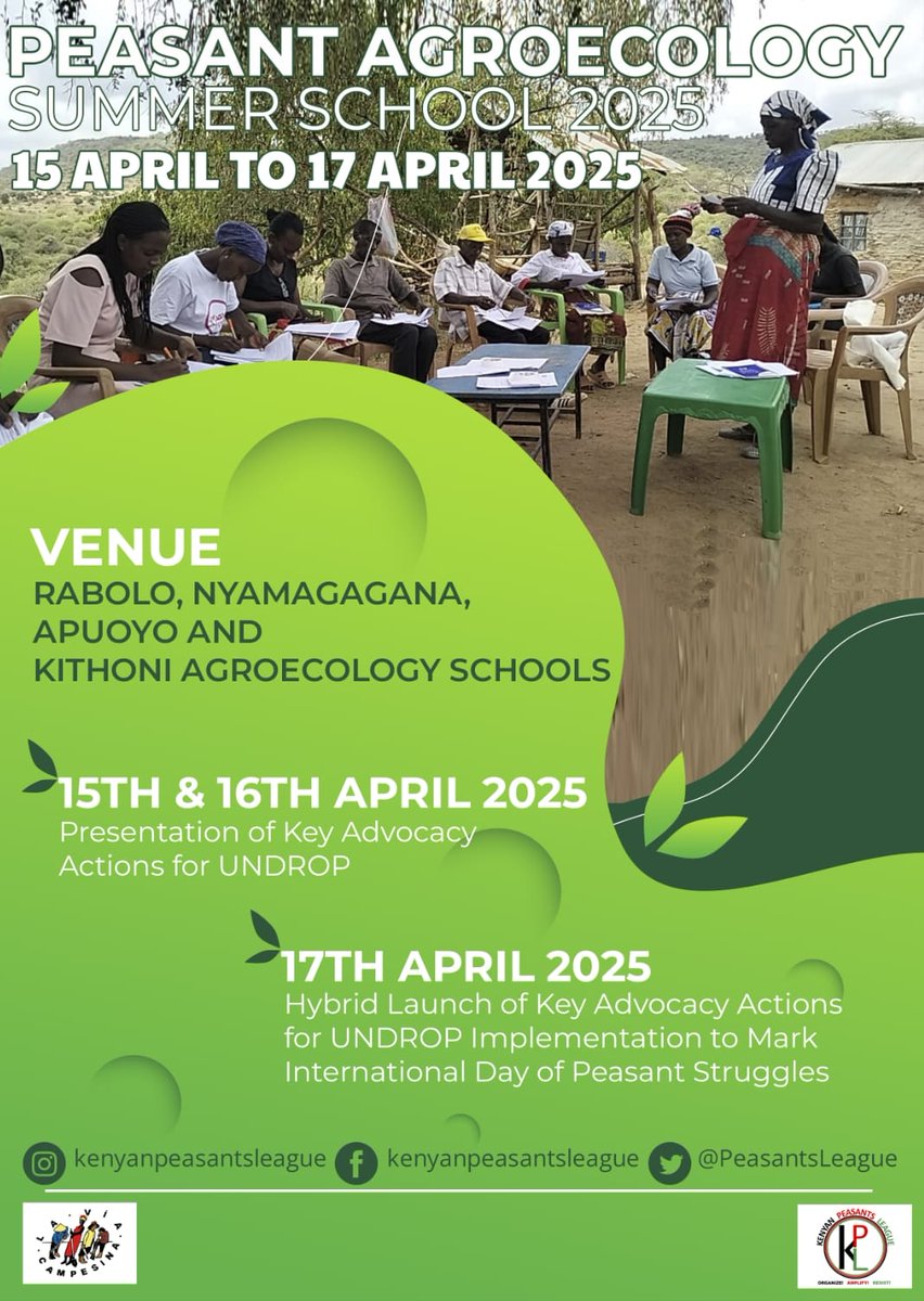 Kenyan Peasants League tweet media