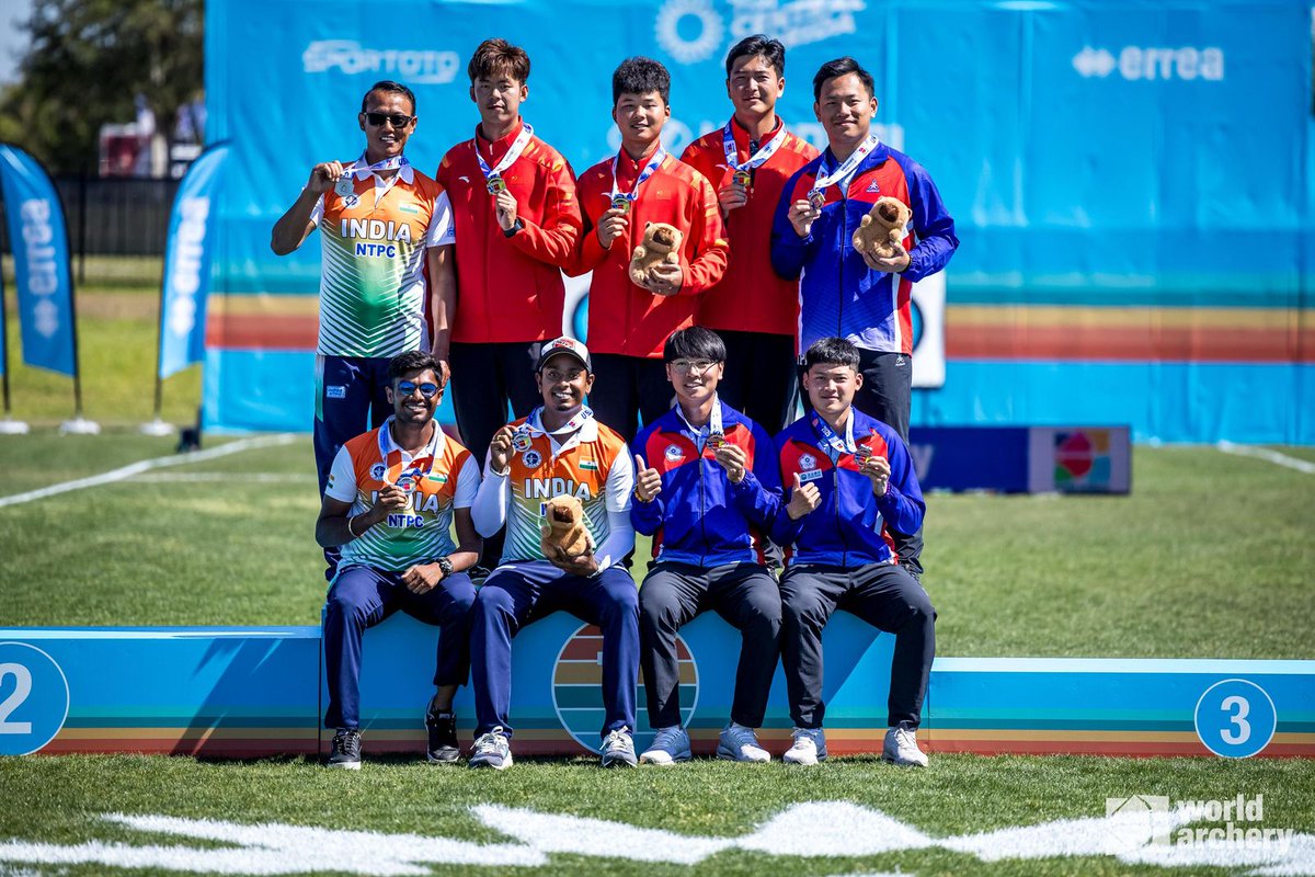 Heartiest congratulations to our very own Atanu Das for being a key member of the Indian Archery Team that clinched the Silver Medal at the World Cup Stage 1, 2025, held in Florida, USA.

In a fiercely contested event featuring participation from 35 countries, the Indian