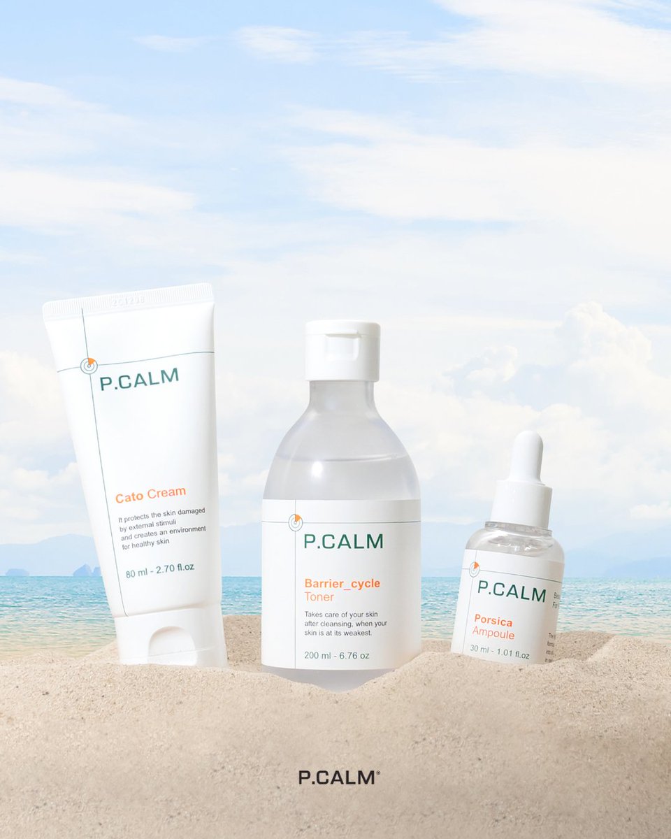 PCALM_TH's tweet photo. #สงกรานต์  สนุกแค่ไหน…ผิวก็ไม่ควรพัง! 🌞💦
เจอทั้งแดดแรง ฝุ่นละออง และน้ำที่ไม่สะอาด อาจทำให้ผิวอ่อนแอลง
ฟื้นฟูผิวให้กลับมาแข็งแรงด้วยผลิตภัณฑ์ไลน์ Signature ของ P.CALM
✨ ปลอบประโลมผิว ลดอาการระคายเคือง
✨ เสริมเกราะป้องกันผิว ให้ผิวแข็งแรงจากภายใน
✨ อ่อนโยนแม้กับผิวแพ้ง่าย เหมาะกับทุกวันในหน้าร้อนนี้

ช้อปเลยที่ 🛒Shopee Mall: https://t.co/OIET4RXtaA 

#PCALM #PCALMth #PCALMThailand #พีแคลม #สกินแคร์พีแคลม #koreanskincare #สกินแคร์เกาหลี #สิว #โทนเนอร์แพด