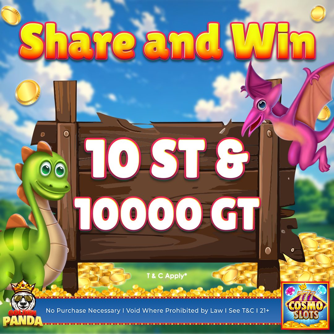 OrionStarsEne1's tweet image. 🎉 Got friends who love spinning reels?

Refer them to #CosmoSlots and score 10 ST + 10,000 GT for every signup!

Play now 👉 cosmoslots.com/promotions/rea…

#casinogames #casino #slots #slotsgames #onlinecasino