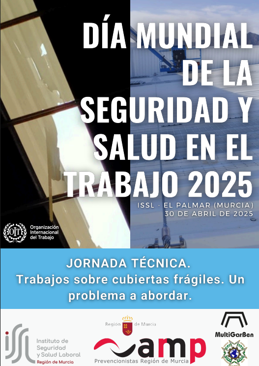 📢 Te invitamos a asistir a la jornada técnica: Trabajos sobre cubiertas frágiles. Un problema a abordar, con la cual conmemoramos el Día Mundial para la Seguridad y Salud en el Trabajo.

📆30 de abril de 2025
⏰09:30 horas
📌Salón de actos del ISSL
encr.pw/Yau9t