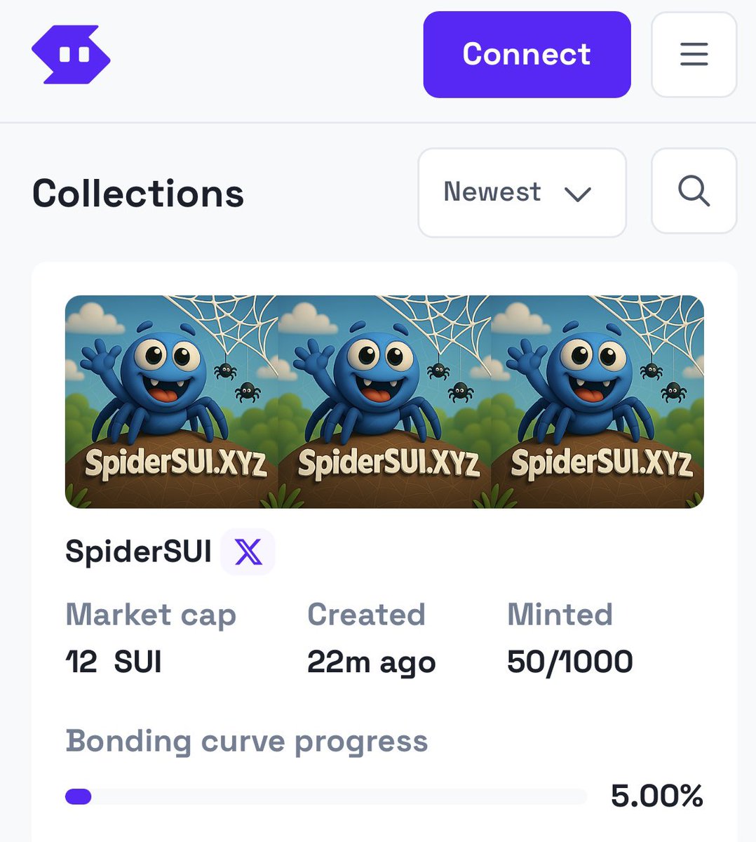 spidersui_spsui's tweet photo. A bonus NFT series with unique power โ starting at just 10 cents each! The more you buy, the more profits youโll receive in the future. https://t.co/ixm7NdVCYm #Sui #SpiderSui $SPSUI https://t.co/9chYBiici1