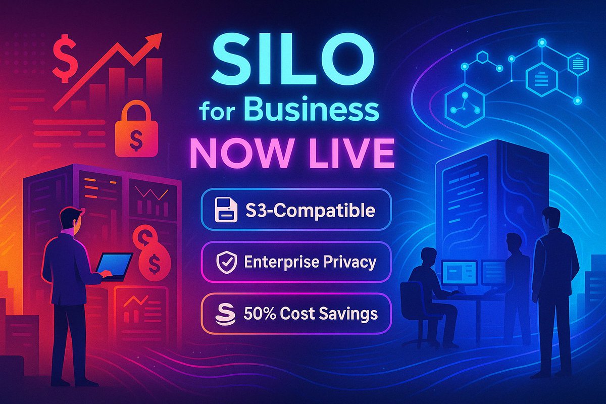 🚀 SILO for Business is NOW LIVE!

Run your apps, websites, and infrastructure on a blazing-fast, S3-compatible decentralized storage system — at HALF the cost of traditional providers.

✅ S3 Compatible
✅ Secure &amp; Scalable
✅ Cost-Efficient

🔧 Upgrade your backend with Web3