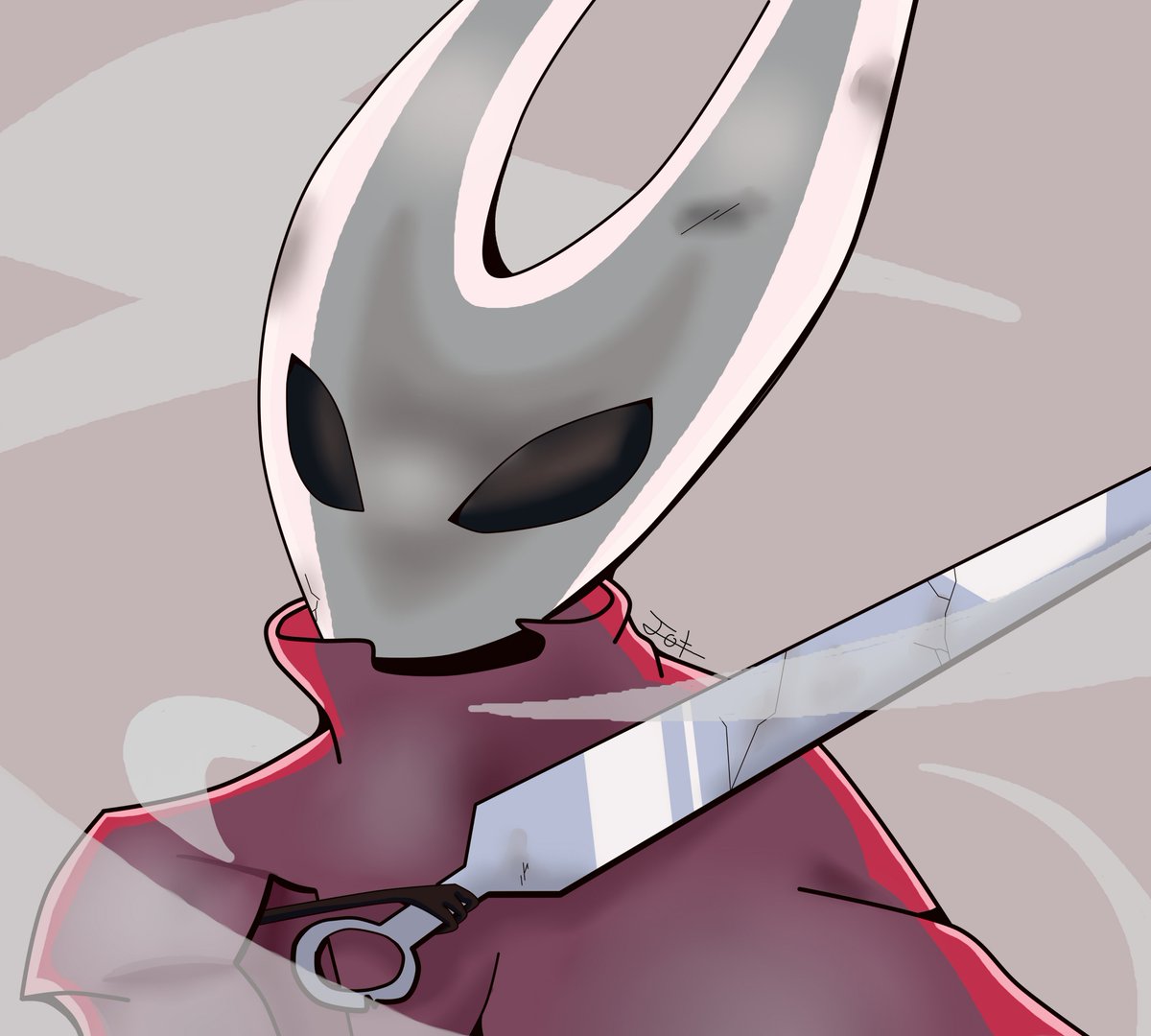 Dibujo rapidito de Hornet 😍❤️
#hollowknightfanart