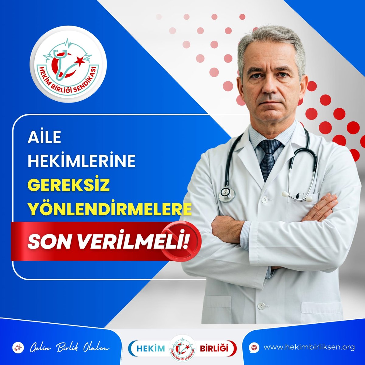 hekim_birligi's tweet photo. Aile Hekimlerine Gereksiz Yönlendirmelere Son Verilmeli!

Son günlerde bazı okullarda dart, judo, beden eğitimi dersi gibi sosyal aktivite amaçlı etkinlikler için öğrencilerden “özel ibareli sağlık raporu” talep edildiği ve bu nedenle aile hekimliklerine yönlendirmelerin arttığı görülmektedir. 

Milli Eğitim Bakanlığı Ortaöğretim Genel Müdürlüğü’nün 07.01.2025 tarihli yazısında da belirtildiği gibi:
Sporcu lisansı alınması dışındaki sosyal aktivite amaçlı durumlar için sağlık raporu istenmemelidir.

Bu tür raporlar için aile hekimliklerine başvuru yapılmasına gerek bulunmamaktadır.

Spor lisansı işlemleri ise Spor Genel Müdürlüğü’ne bağlı birimler üzerinden yürütülmekte olup sağlık raporları bu kapsamda değerlendirilmelidir.

Hekim Birliği olarak hatırlatıyoruz:
Aile hekimleri, gereksiz bürokrasi yükünün muhatabı olmamalıdır. Nitelikli sağlık hizmeti sunmak için çaba gösteren aile hekimlerimize görev kapsamları dışında talepler yönlendirilmemelidir. 

Eğitim kurumlarını, sağlık raporu taleplerinde mevzuata uygun davranmaya davet ediyoruz.

Nitelikli sağlık hizmeti için;
#GelinBirlikOlalım

@saglikbakanligi 
@tcmeb