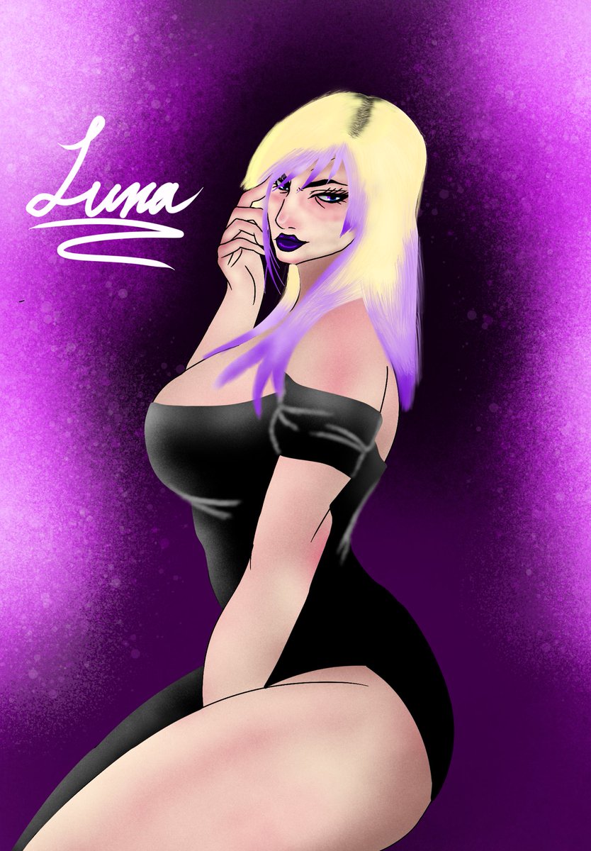 Fanart of one the sweetest streamers I follow <a href="/UniquelyDead/">🩸𝔑𝔞𝔫𝔫🩸</a>  check out her cosplays and her aesthetic is beautiful #fanart