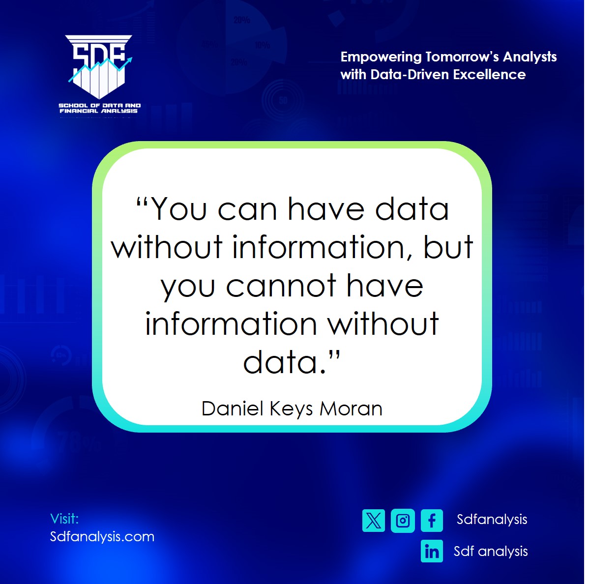 SdfAnalysis's tweet photo. Data is the foundation — without it, information can't exist. 🧱📊

#DataFirst #InfoDriven

#Excellence #Innovation #Community https://t.co/ie78JNb6x0