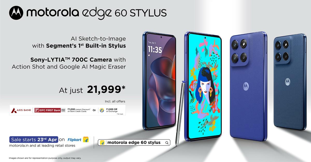 Today, I'm giving away the motorola edge60 stylus to the #stufflistingsarmy 😍
To win:
1. Like and bookmark this post
2. Quote repost using #motorolaedge60STYLUS #winmotorolaedge60STYLUS #FlexYourCreativity
3. Answer some questions
Happy winning ❤️