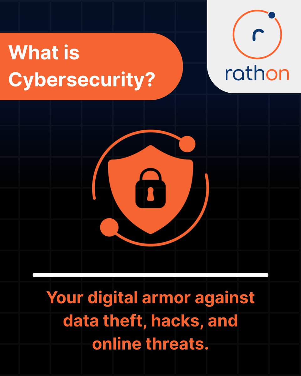 RathonAI's tweet photo. Cybersecurity: because “oops” isn’t a strategy. 😉
Powered by AI. Secured by Rathon. 🔐 https://t.co/yZHTwl0auS