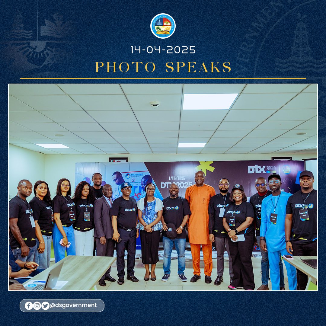 DSGovernment's tweet photo. In a groundbreaking move toward a digitally empowered future, yesterday, the Delta State Ministry of Science and Technology received the Preliminary Draft of the Delta State Digital Policy. Co-created by the state government and the Delta Tech Ecosystem, the policy sets the foundation for transformative digital infrastructure, innovation and inclusive governance
The unveiling which held at the Delta State Secretariat in Asaba, signals a strategic shift toward inclusive, tech-driven development in line with the MORE Agenda of Governor Sheriff Oborevwori.
Described as a new dawn by Hon. Odinigwe Daniel Odigwe, Commissioner for Science and Technology, the policy aligns with the broader vision of the Delta Tech Experience, a platform focused on youth empowerment, investor engagement, and building a globally competitive tech ecosystem. He called on private sector partners, development agencies, and the diaspora to collaborate in advancing a smarter, innovative Delta.