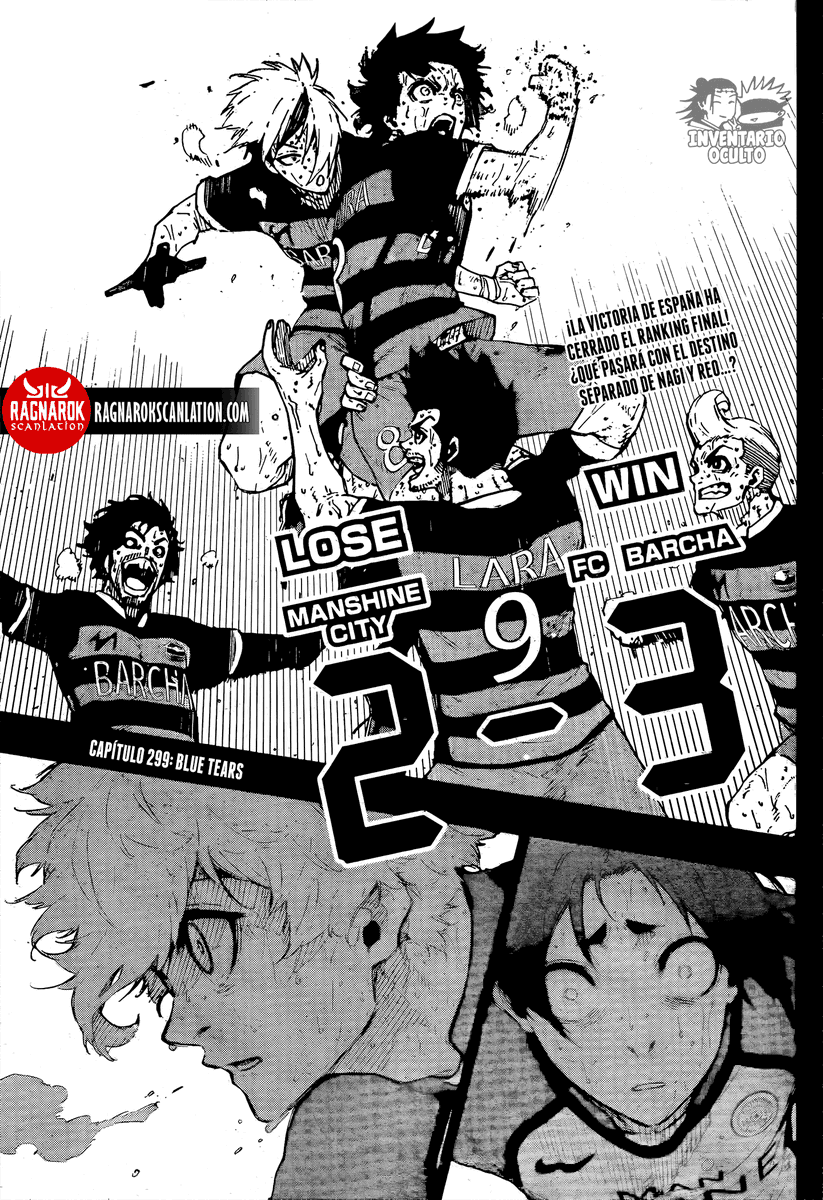 Inventario_JJKL's tweet photo. BLUE LOCK 299 ⚽️🟦
Nuevo capítulo de Blue Lock! En Joint con nuestros panas de @ScanRagnarok 💙
4/19
#Bluelock #Bllk299 #BL299 https://t.co/U9o4qI77Nt