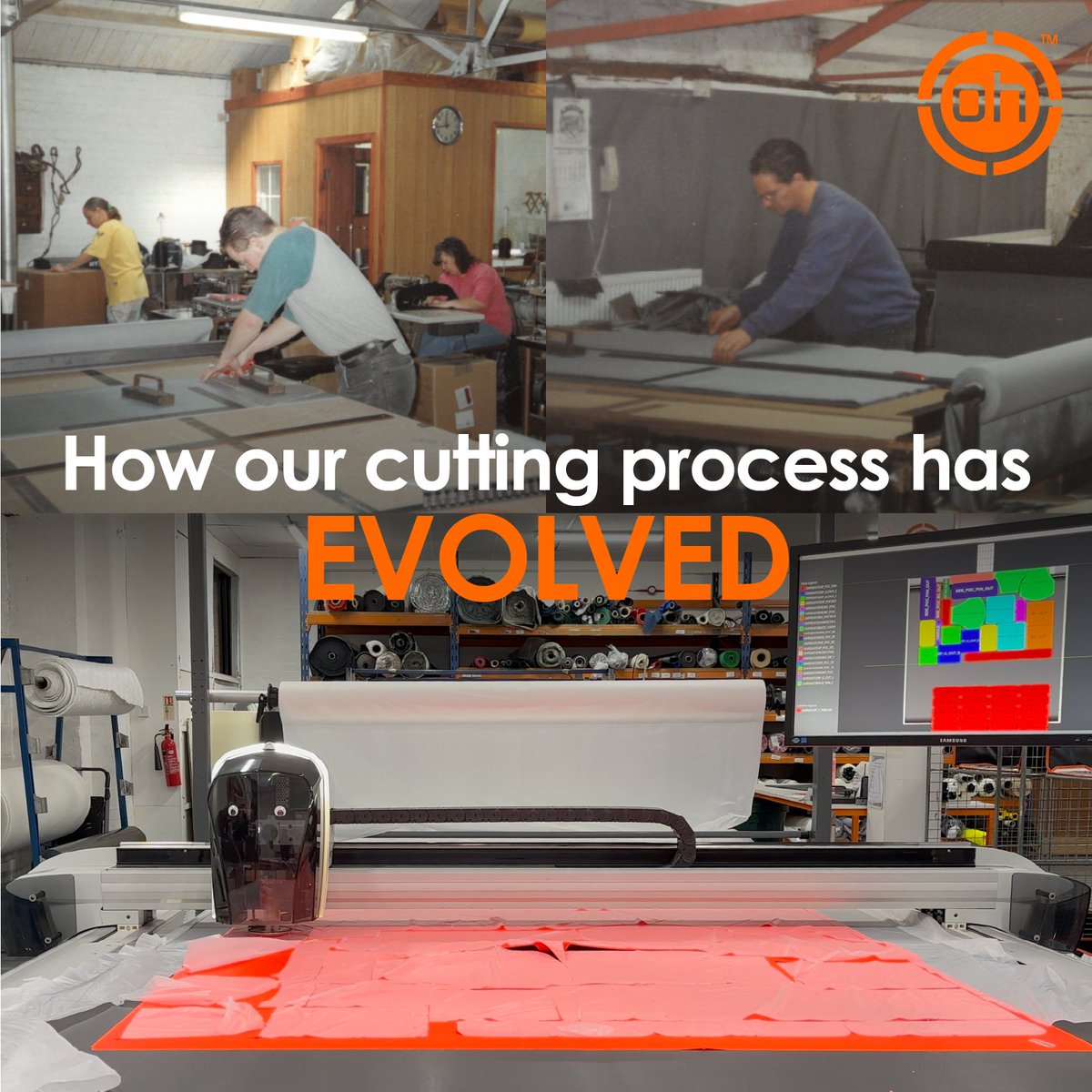 From Stanley knife to state-of-the-art Lectra Cutting Machine — we've transformed our process to boost efficiency, reduce costs &amp; deliver life-saving products faster. Precision, progress &amp; proudly made in the UK. 🧵🇬🇧 #OpenhouseProducts #ManufacturingInnovation