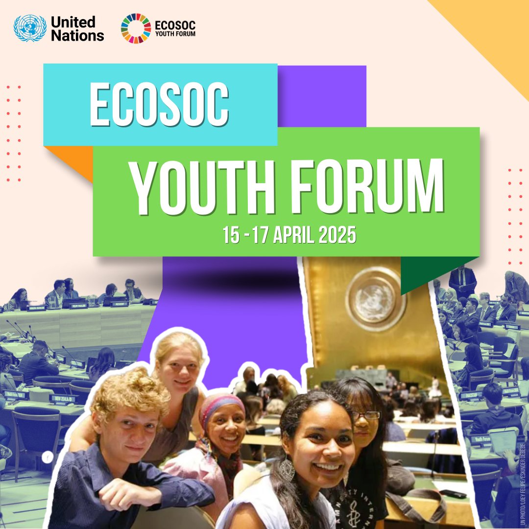 Global Goals (@globalgoalsun) on Twitter photo Youth are key to achieving the #GlobalGoals & shaping a better world for all.
This week, young leaders from around the globe will gather at UNHQ in NYC for the
<a href="/UNECOSOC/">UN ECOSOC President</a> Youth Forum.
Use #ECOSOCYouth to join the conversation & learn more here: ecosoc.un.org/en/what-we-do/… Youth are key to achieving the #GlobalGoals & shaping a better world for all.
This week, young leaders from around the globe will gather at UNHQ in NYC for the
<a href="/UNECOSOC/">UN ECOSOC President</a> Youth Forum.
Use #ECOSOCYouth to join the conversation & learn more here: ecosoc.un.org/en/what-we-do/…