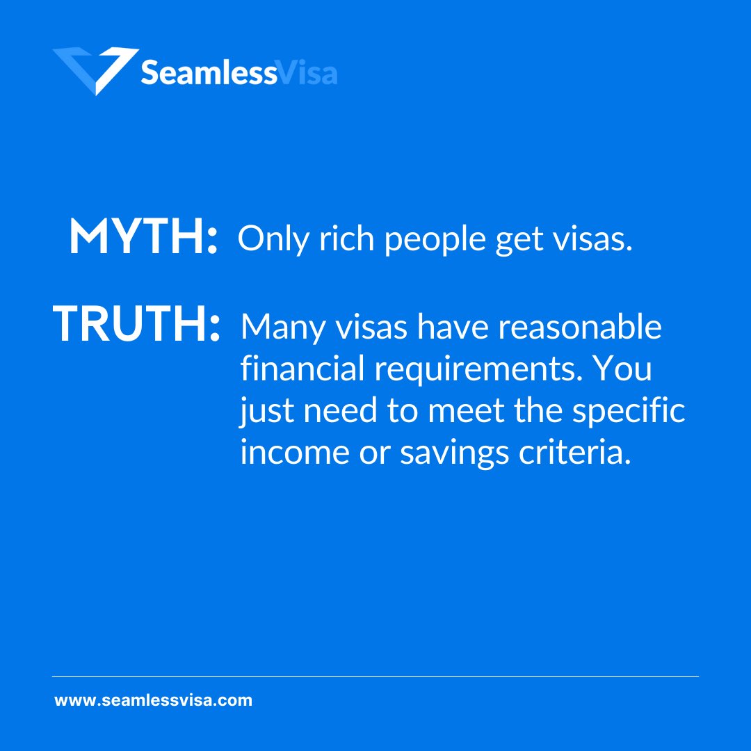 SeamlessVisa_'s tweet photo. Donโt let these myths disrupt your japa plan oo.
Send us a DM today to book a free consultation session or get started at https://t.co/Q0aCvtTCcZ to ensure you have a seamless experience applying for visa.
#VisaFacts #TravelMyths #ImmigrationHelp #VisaApplication #StudyAbroad https://t.co/95mztrBs7z