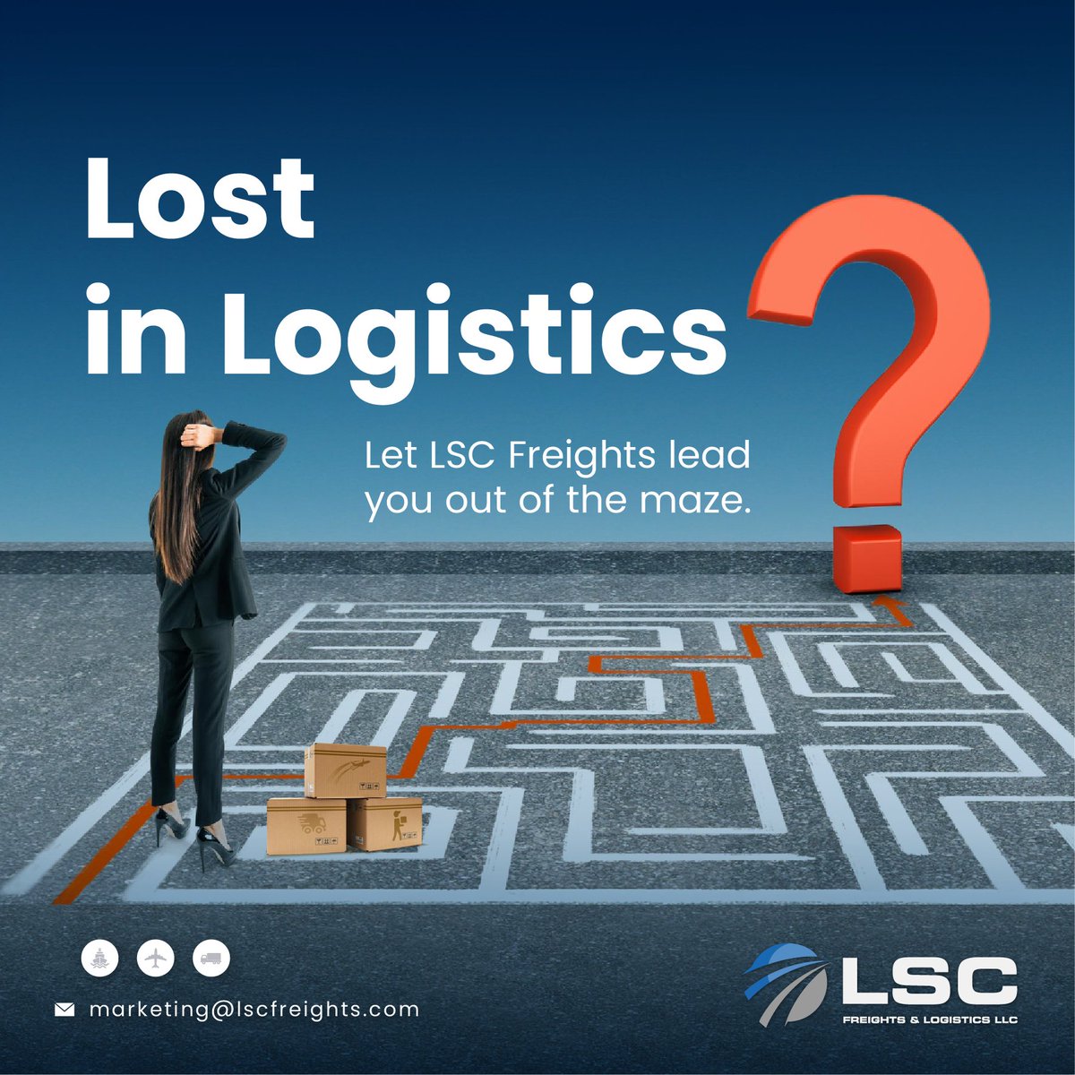 llc_lsc's tweet photo. Lost in Logistics? You're Not Alone.
Confused by routes, customs, or cargo delays?
LSC Freights &amp; Logistics LLC is here to clear the chaos and guide your goods — the smart way! 

Don't guess. Choose the best.
Drop us a message or email: marketing@lscfreights.com

#LSCFreights https://t.co/Cl0AKSVRIk
