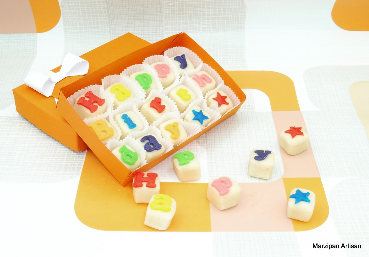 marzipanartisan's tweet photo. Say it with sweets! π¬π
Custom marzipan message cubes, handmade & delicious.
Perfect for birthdays, celebrations & sweet surprises! π
https://t.co/xYzmEIlJrm
What would your message say?
#MarzipanMagic #EdibleGifts #SweetTreats #mhhsbd #firsttmaster https://t.co/6kl5zA4GaM