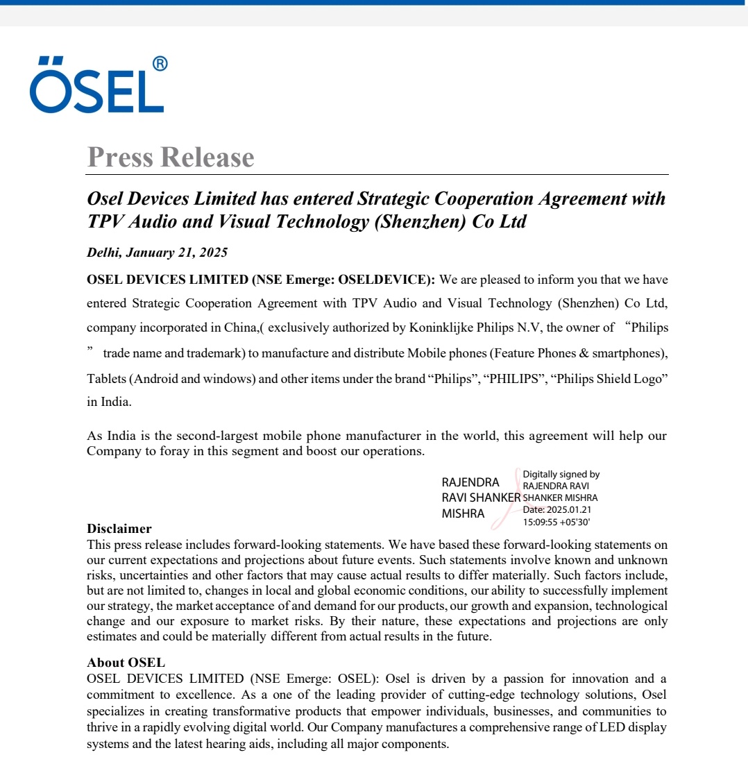 amurfalcon1's tweet image. Nokia (17-18L units/month) is expected to exit the market in the next 3-6 months.  Osel aims to capture Nokia’s share.
#oseldevices