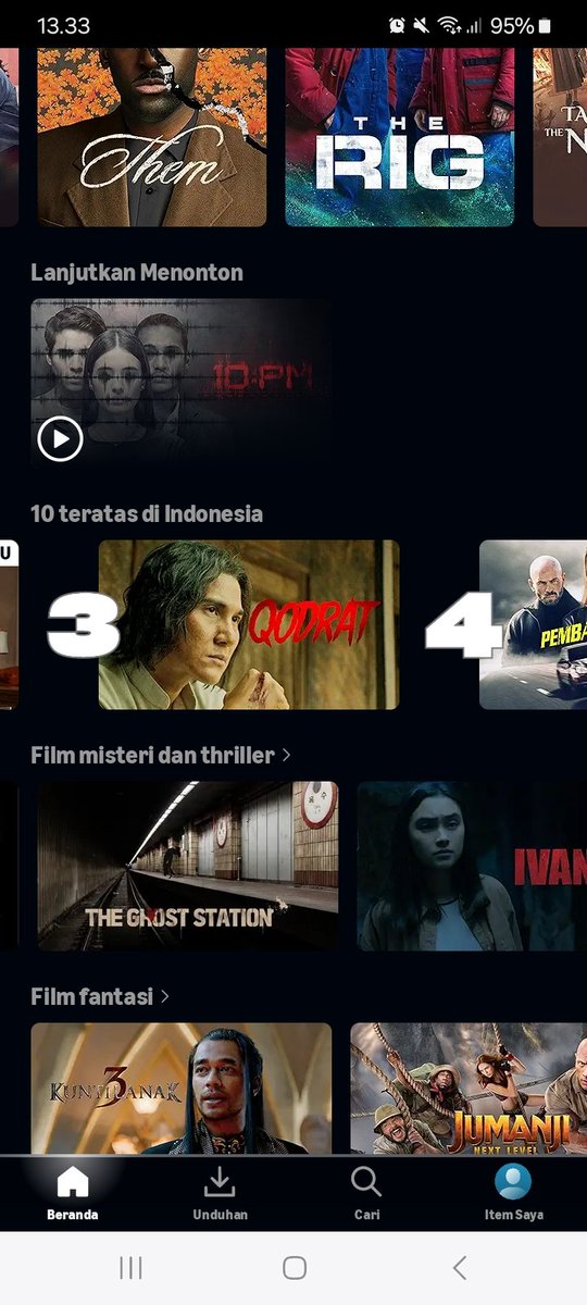 Berkat Qodrat 2, Qodrat 1 jd 3 teratas di prime amazon, kemarin² sblm Qodrat 2 tayang sih engga. Terbukti byk yg penasaran sm film ke-1 nya entah itu persiapan seblm nonton Qodrat 2 atau bhkan setelah nonton Qodrat 2 baru penasaran sm film pertamanya.