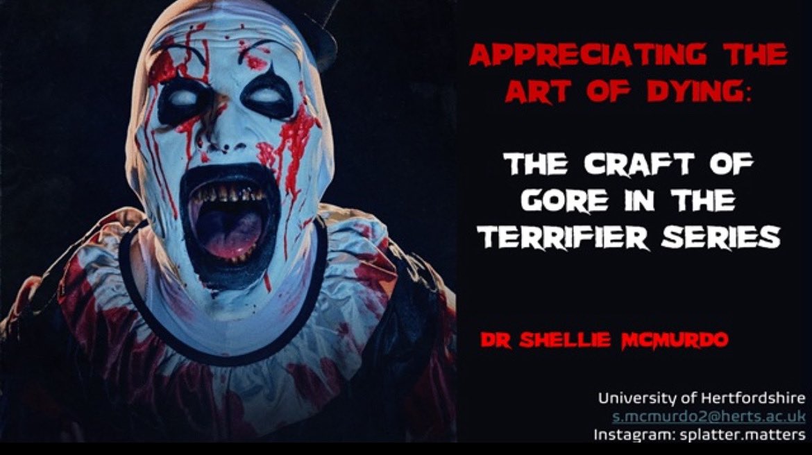 Nearly finished writing my keynote lecture for #terrifier2025 at <a href="/uniofwarwick/">University of Warwick</a> next month!
