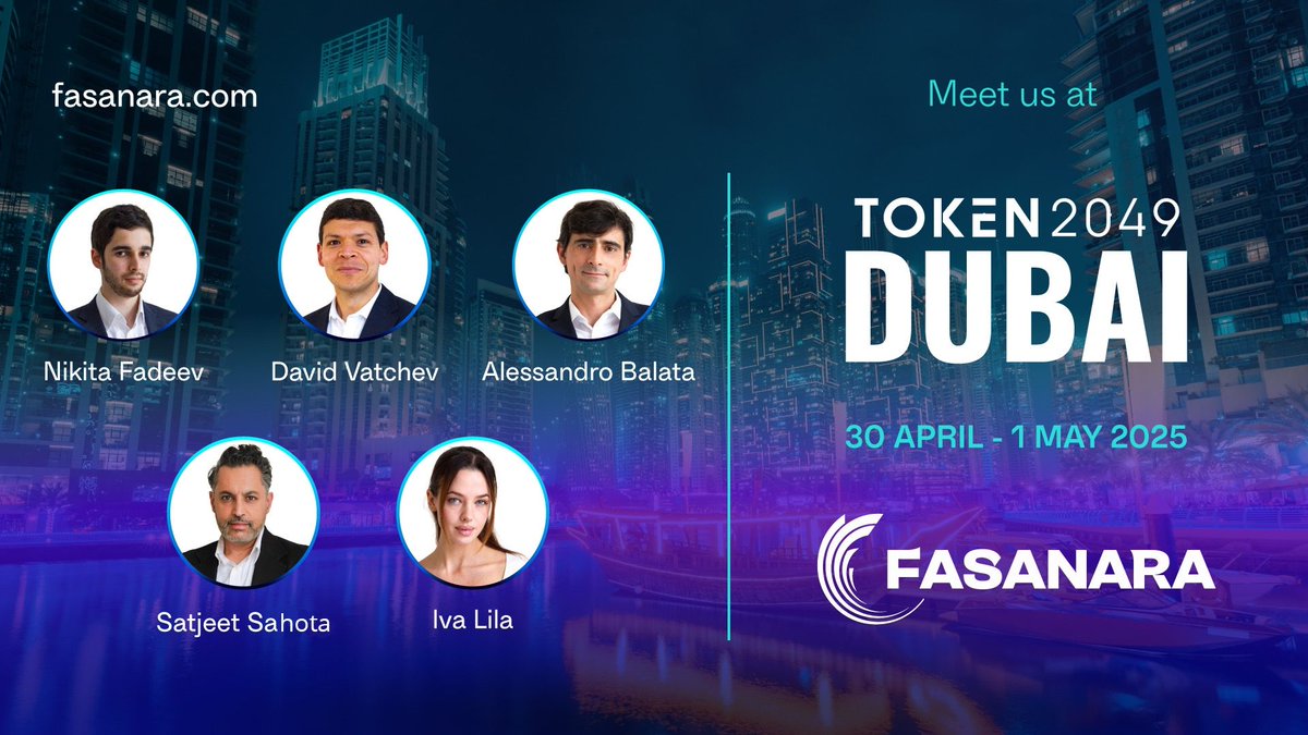 Fasanara Digital (@fasanaradigital) on Twitter photo Meet our team at <a href="/token2049/">TOKEN2049</a> 🇦🇪 Meet our team at <a href="/token2049/">TOKEN2049</a> 🇦🇪