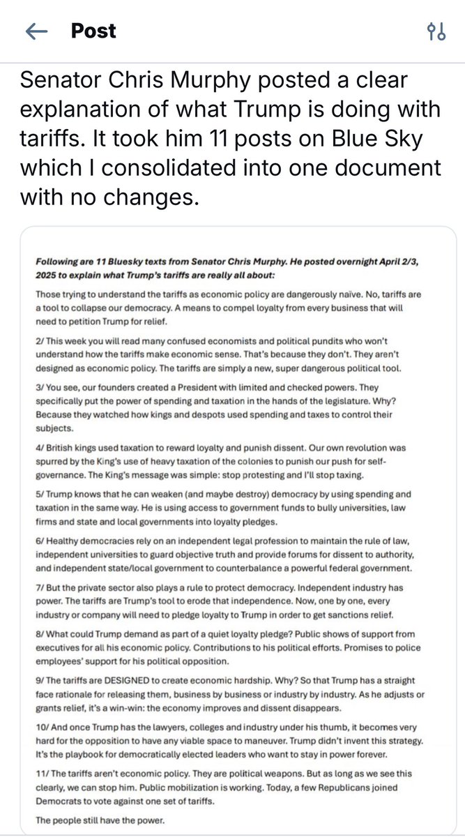 Cathal Berry (@berrycathal) on Twitter photo Great summary on things Stateside from Senator <a href="/ChrisMurphyCT/">Chris Murphy ๐ง</a> ๐
Definitely worth a readโฆ
<a href="/danobrien20/">Dan O'Brien</a> <a href="/davidmcw/">David McWilliams</a> <a href="/JohnOBrennan2/">John OโBrennan</a> <a href="/BrigidLaffan/">Brigid Laffan</a> Great summary on things Stateside from Senator <a href="/ChrisMurphyCT/">Chris Murphy ๐ง</a> ๐
Definitely worth a readโฆ
<a href="/danobrien20/">Dan O'Brien</a> <a href="/davidmcw/">David McWilliams</a> <a href="/JohnOBrennan2/">John OโBrennan</a> <a href="/BrigidLaffan/">Brigid Laffan</a>