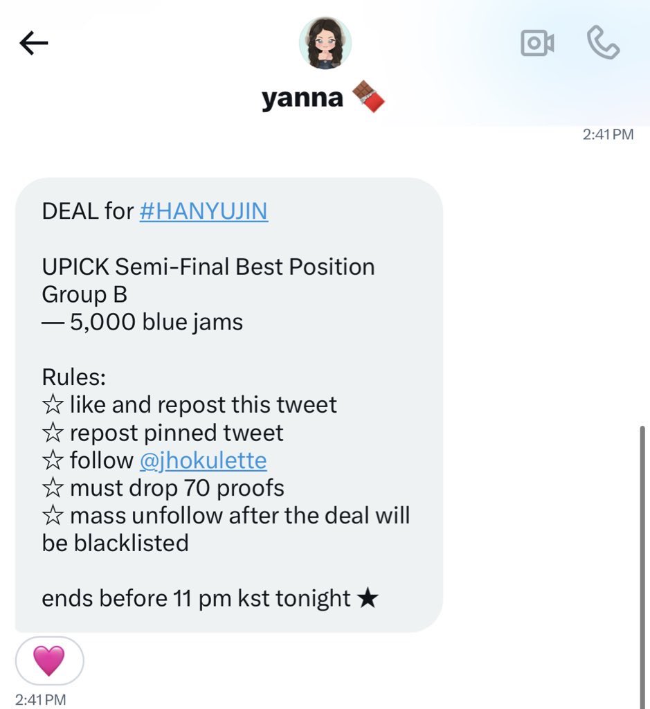 hanppodol's tweet photo. DEAL for #HANYUJIN

UPICK Semi-Final Best Position Group B
— 5,000 blue jams

Rules:
☆ like and rt this tweet
☆ repost pinned tweet &amp; follow @jhokulette
☆ must drop 70 proofs

ends before 11 pm kst tonight ★

#한유진 #ハンユジン #韓維辰 https://t.co/uIXhUZQgfs