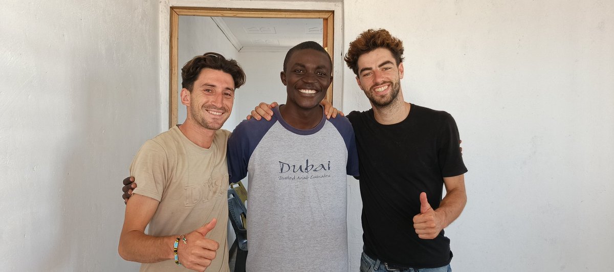 Friendship isn't just about shared laughter it’s about shared purpose.

Together in my office at Generation aid with my incredible friends Nicholas from Paris, France, and Jason from Spain, we are working on something truly meaningful.