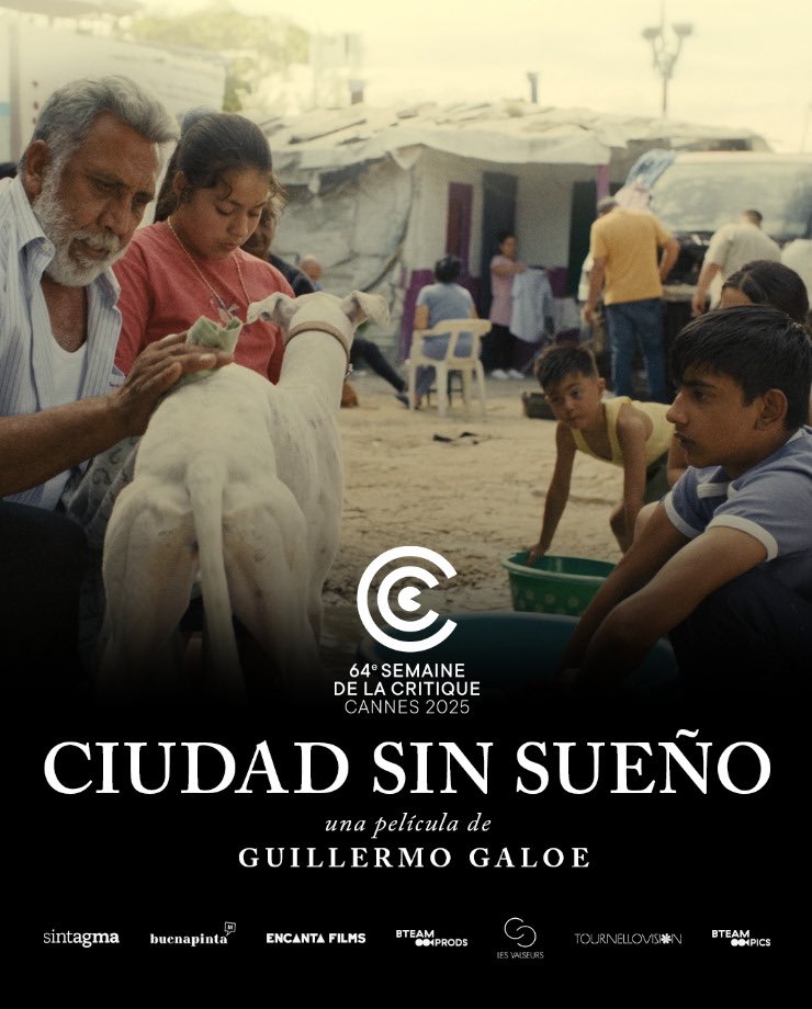 David Casas Riesco (@davidcasasr) on Twitter photo Muy contentos, volvemos al <a href="/Festival_Cannes/">Festival de Cannes</a> con Ciudad sin sueño de <a href="/guillermogaloe/">Guillermo Galoe</a> en la Semana de la Critica con <a href="/sintagmafilms/">SINTAGMA</a> <a href="/buenapintamedia/">Buenapinta</a> <a href="/encantafilms/">Encanta Films</a> <a href="/BTeamPictures/">BTEAM Pictures</a> <a href="/LesValseurs/">Les Valseurs</a> les films des tournelles🩵🙌🏼 dream team!
<a href="/CineICAA/">ICAA</a> <a href="/CulturaCMadrid/">Cultura▪️Comunidad de Madrid</a> <a href="/ResidenciasADC/">Residencias Academia de Cine</a> Muy contentos, volvemos al <a href="/Festival_Cannes/">Festival de Cannes</a> con Ciudad sin sueño de <a href="/guillermogaloe/">Guillermo Galoe</a> en la Semana de la Critica con <a href="/sintagmafilms/">SINTAGMA</a> <a href="/buenapintamedia/">Buenapinta</a> <a href="/encantafilms/">Encanta Films</a> <a href="/BTeamPictures/">BTEAM Pictures</a> <a href="/LesValseurs/">Les Valseurs</a> les films des tournelles🩵🙌🏼 dream team!
<a href="/CineICAA/">ICAA</a> <a href="/CulturaCMadrid/">Cultura▪️Comunidad de Madrid</a> <a href="/ResidenciasADC/">Residencias Academia de Cine</a>