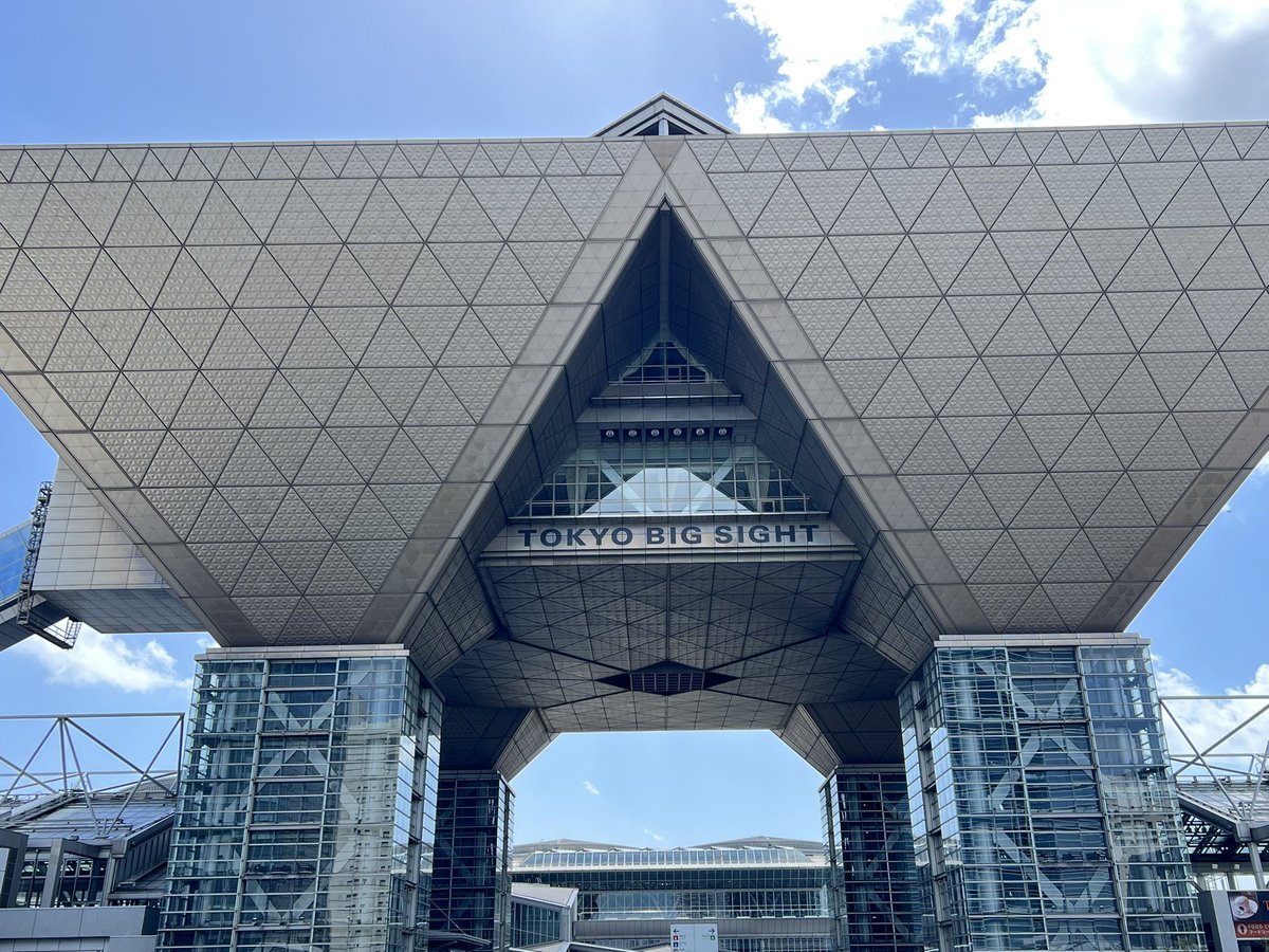 GccsmartTeras's tweet photo. やってきました！！
東京ビックサイト🔥
本日より開催【Nex Tech Week】✨
. 
.
ブロックチェーン Expoにて出展しています！👨🏻‍💻
.
ご来場お待ちしております😌✨
.
 #ブロックチェーン #NFT #東京ビックサイト
 #ブロックチェーンexpo #AI #Web2 #Web3 https://t.co/9uULI1sdMY