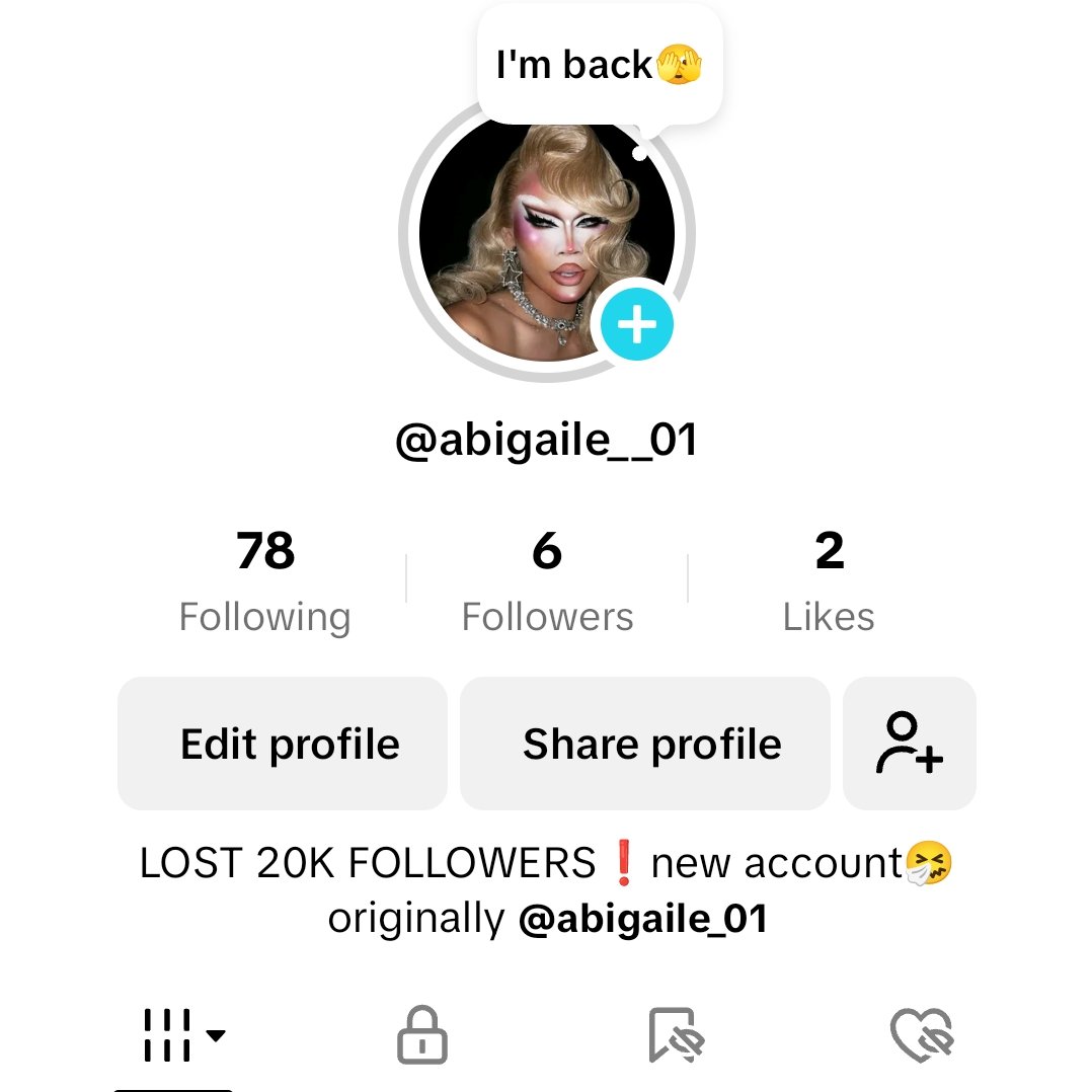 Asking for help to grow my new TikTok account🫣 my old account with 20k followers isn't accessable anymore😭 follow back ko kayo❤️