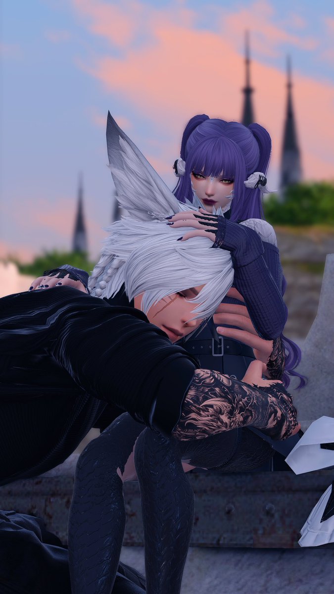 Metillia_FFXIV's tweet photo. 𝑨 𝒔𝒘𝒆𝒆𝒕 𝒅𝒂𝒘𝒏 𝒘𝒊𝒕𝒉 𝒎𝒚 𝒘𝒉𝒊𝒕𝒆 𝒘𝒐𝒍𝒇 🤍

──── ∗ ⋅──── ∗ ⋅✧⋅ ∗ ────⋅ ∗ ────

#ffxiv #ff14 #ffxivsnaps #ffxivscreenshot #gpose #ffxivgpose #gposer #ffxivmods #ff14screenshot  #ffxivcouple #ffxivlove #ffxivcommunity #ffxivfriends https://t.co/CwTGzlx7rb