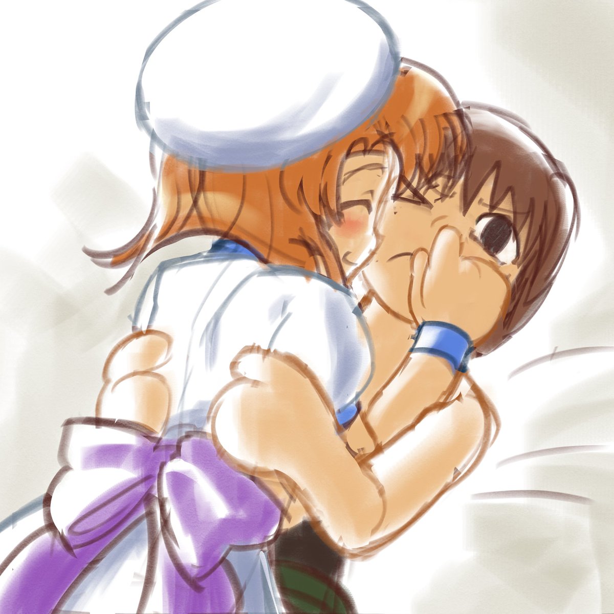 Gunkeystuff's tweet photo. ryukishi writes the best straight couples everrrrrrrrr https://t.co/CvfFnxtuOk