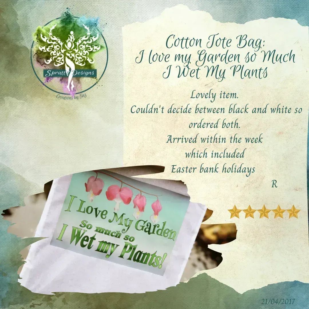CraftingSpratt's tweet photo. The Tote bags make a great gift, but if you are a cheeky #Gardner perhaps you will need one for yourself: https://t.co/G87qkX7GE8
#GardenGift #EcoGift #EcoIdeas https://t.co/C98rXDLQWj