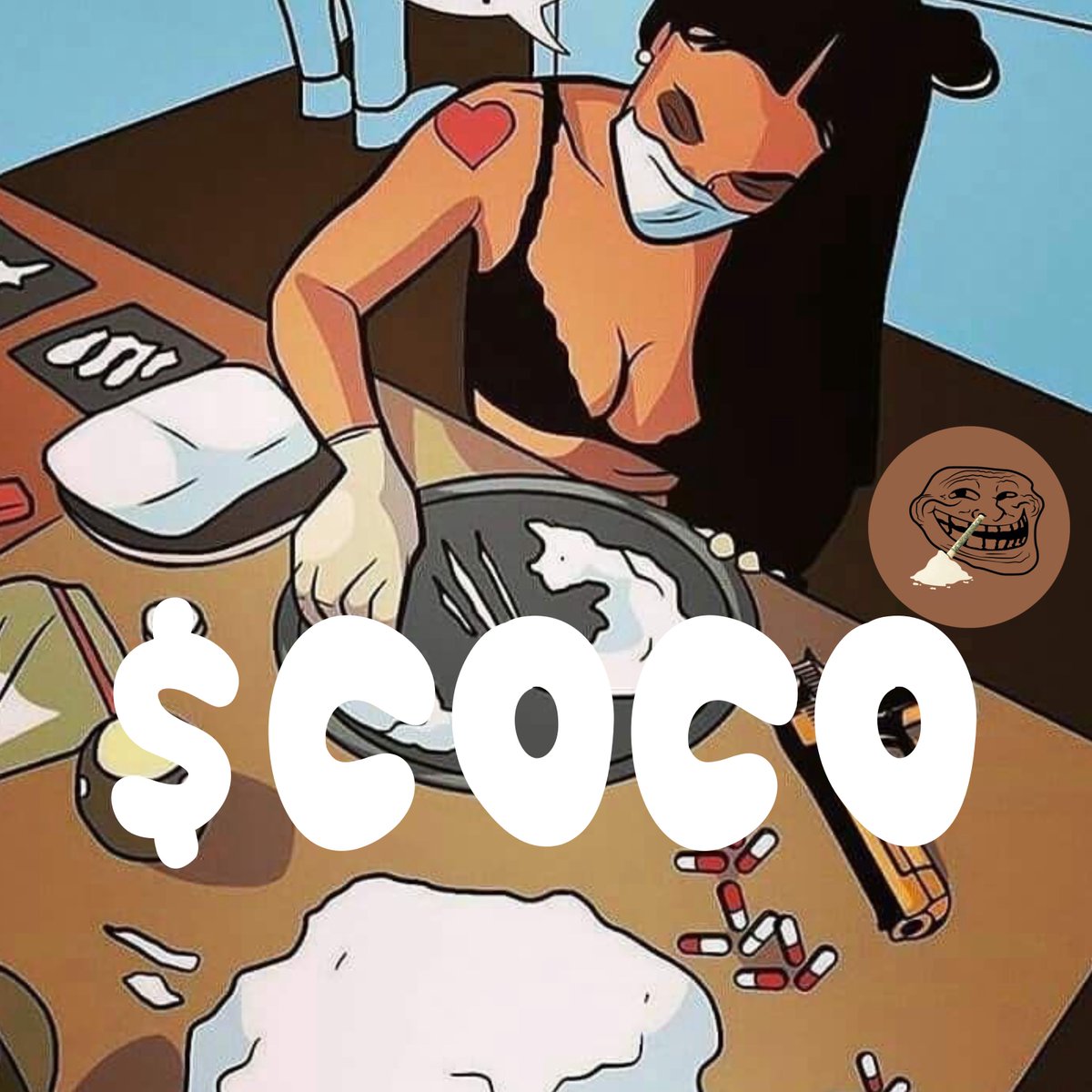 CocoTrollFace's tweet photo. GM!
Are you in Love with the $COCO ?
💸 Buy now: https://t.co/V9FqACh2WU
🔥 CA: DkSZC5ibJ9MMCer1Rqdm2yXZrKG3qSL1LE4NDNDNpump
Join Tg: https://t.co/DjcLMROUHC
Pump with Pump, Line with Line 🚀
#CocoTrollFace #pumpfun #memecoins #solanamemecoin https://t.co/jcaYxteyNe