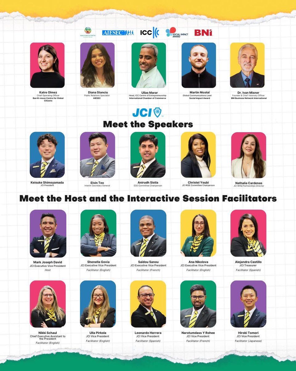 youbichristelle's tweet photo. Excited to speak at the #ECOSOCYouthForum as Chairlady of #JCIRISE 2025!
We’ll talk about rebuilding, investing, sustaining & evolving for real global impact.
Let’s RISE together!
#YouthLeadership #RISEInitiative #SDGs #JCI https://t.co/yZwjxKT2hN