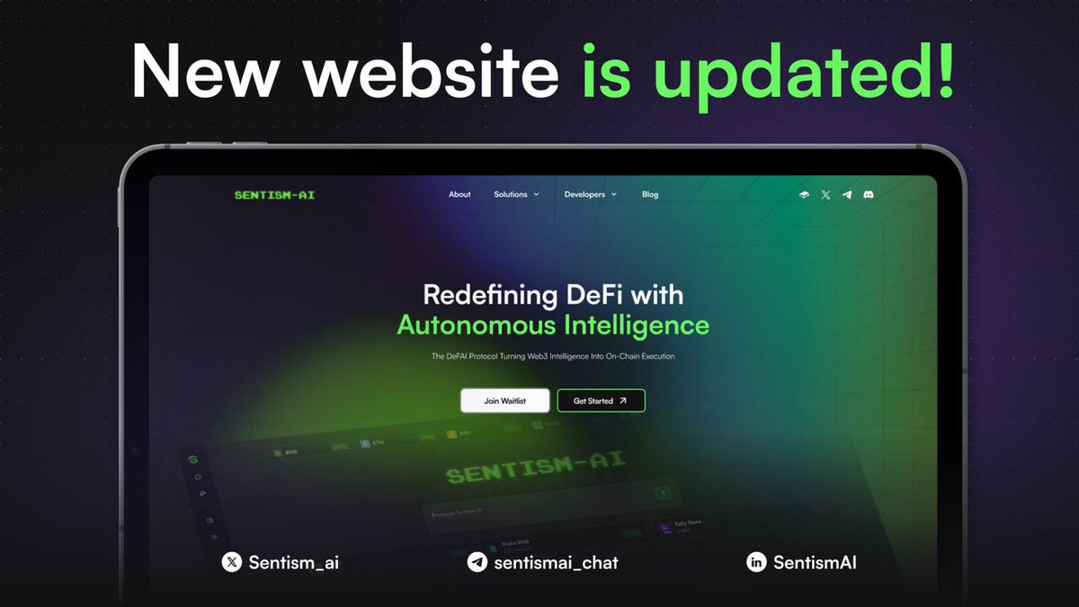 Check out our new home on the web 🧠

Everything Sentism lives at: sentism.ai

From Mini App to Zally Points – it all starts here.