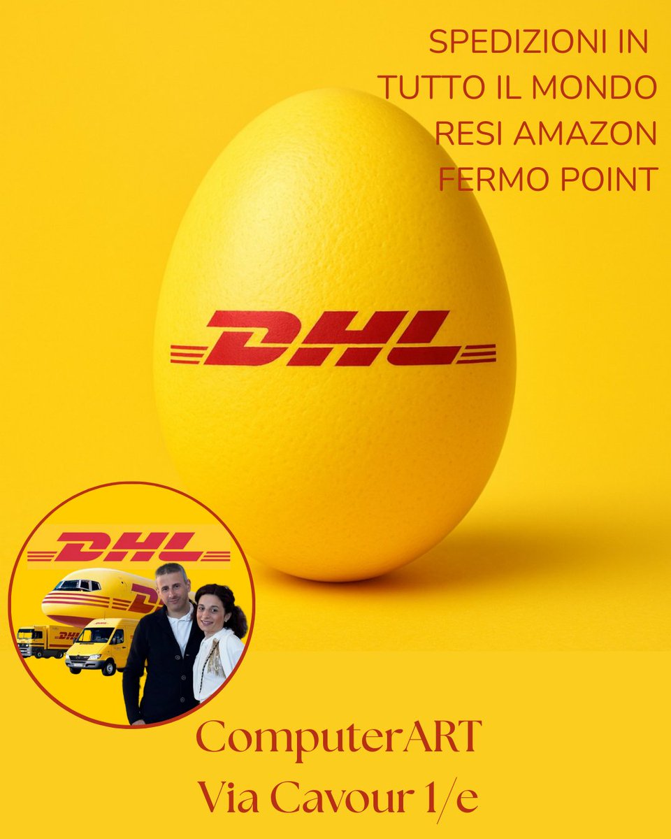 macsarge's tweet image. Spedire è facile con ComputerART!
Siamo il tuo DHL Service Point a Cala del Forte, Ventimiglia 🚚💨.
Invia pacchi, gestisci resi Amazon, spedizioni internazionali e molto altro! 📮
Vieni a trovarci o contattaci per informazioni.
#DHL #ServicePoint #SpedizioniFacili #Ventimiglia