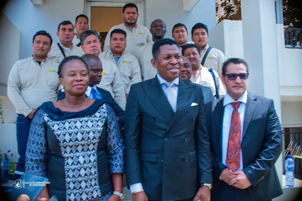 OchaInfos's tweet photo. TSHOPO : Le gouverneur de la #Tshopo, Paulin Lendongolia, a reçu hier une délégation d'#investirs étrangers. Ces derniers ont manifesté leur intérêt à investir dans la Tshopo dans le domaine de l'#agriculture et l'#élevage. https://t.co/vmJiw7fmku