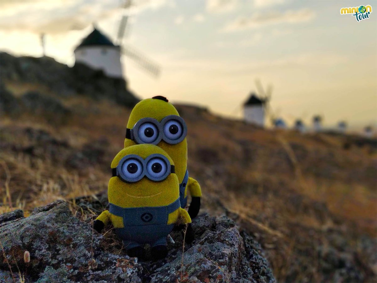 MiniOnTour (@miniontoures) on Twitter photo No, ni hemos bebido 🍷 ni somos miopes 🤓. Aunque lo más chulo de la foto son los #Molinos de #Consuegra, también nos gusta de vez en cuando ser el centro de atención 😇. Un rincón de #Toledo muy 🔝
👉 bit.ly/ConsuegraCLM
<a href="/turismoclm/">Turismo CLM</a> <a href="/clmenmadrid/">@CLMenMadrid ℹ️</a> <a href="/otconsuegra/">Turismo Consuegra</a> <a href="/AytoConsuegra/">AytoConsuegra</a> No, ni hemos bebido 🍷 ni somos miopes 🤓. Aunque lo más chulo de la foto son los #Molinos de #Consuegra, también nos gusta de vez en cuando ser el centro de atención 😇. Un rincón de #Toledo muy 🔝
👉 bit.ly/ConsuegraCLM
<a href="/turismoclm/">Turismo CLM</a> <a href="/clmenmadrid/">@CLMenMadrid ℹ️</a> <a href="/otconsuegra/">Turismo Consuegra</a> <a href="/AytoConsuegra/">AytoConsuegra</a>