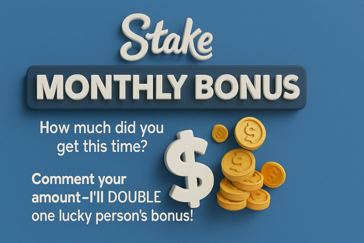 rajsportstrader's tweet image. Monthly Bonus is here on @Stake!

playstake.club/bonus?code=apr…

No account? Sign up here: stake.bet/?c=XStakeVIP