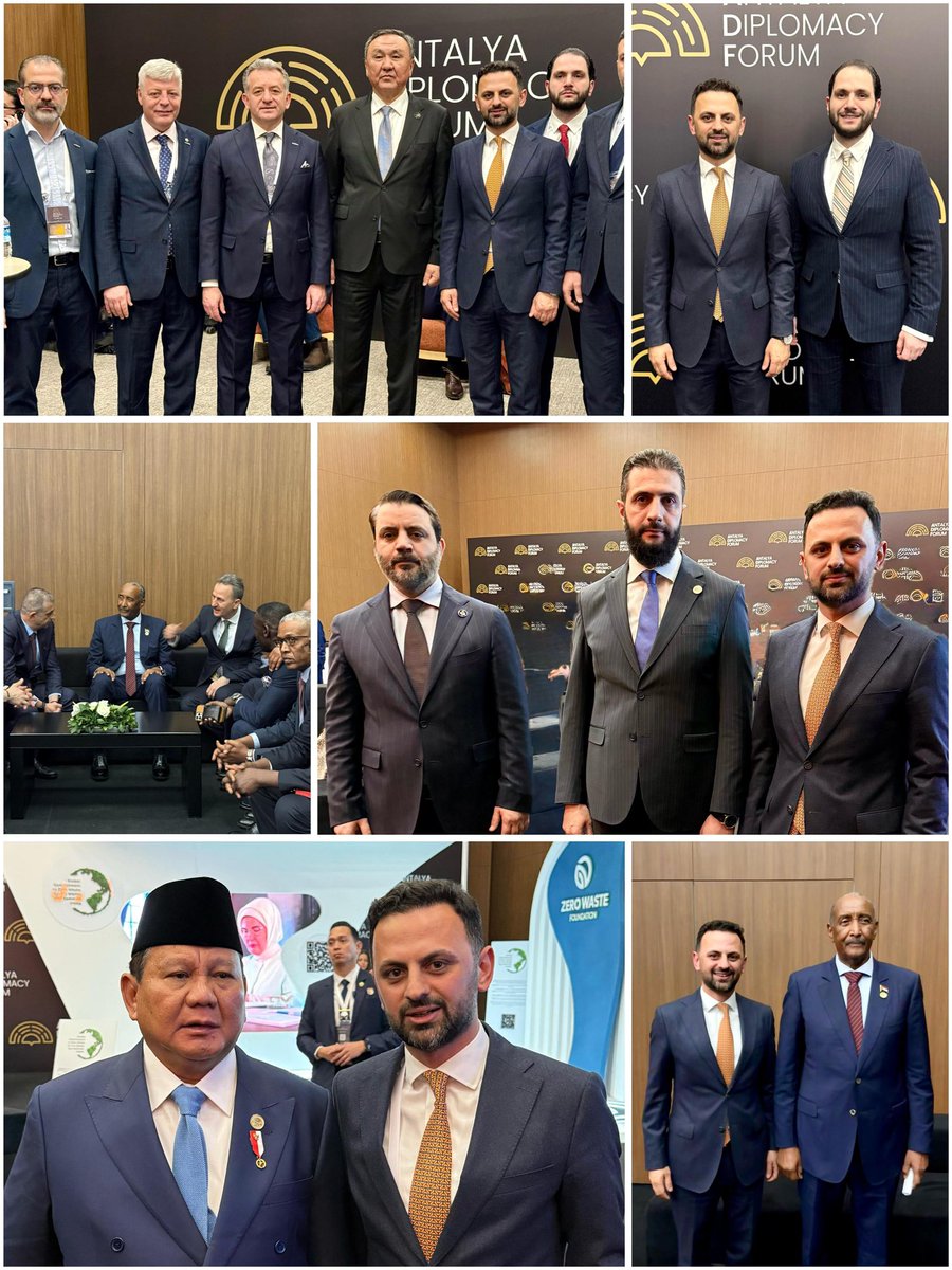 Antalya Diplomasi Forumu’nda değerli liderlerle bir araya gelmek çok ufuk açıcıydı.
Fikirlerin, dostlukların ve iş birliklerinin samimi bir ortamda konuşulduğu dolu dolu bir hafta sonu geçirdik.
Diplomasinin kalbi #ADF2025