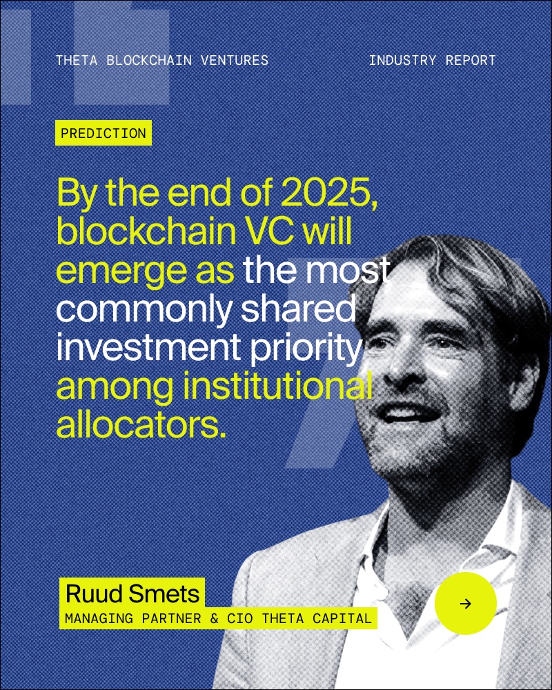The Satellite View: Bold Predictions for 2025 Ruud Smets, Managing Partner  and CIO at Theta Capital. Access the full report: https://t.co/PyvW3TuzPo  The Satellite View is our annual Theta Blockchain Ventures industry report