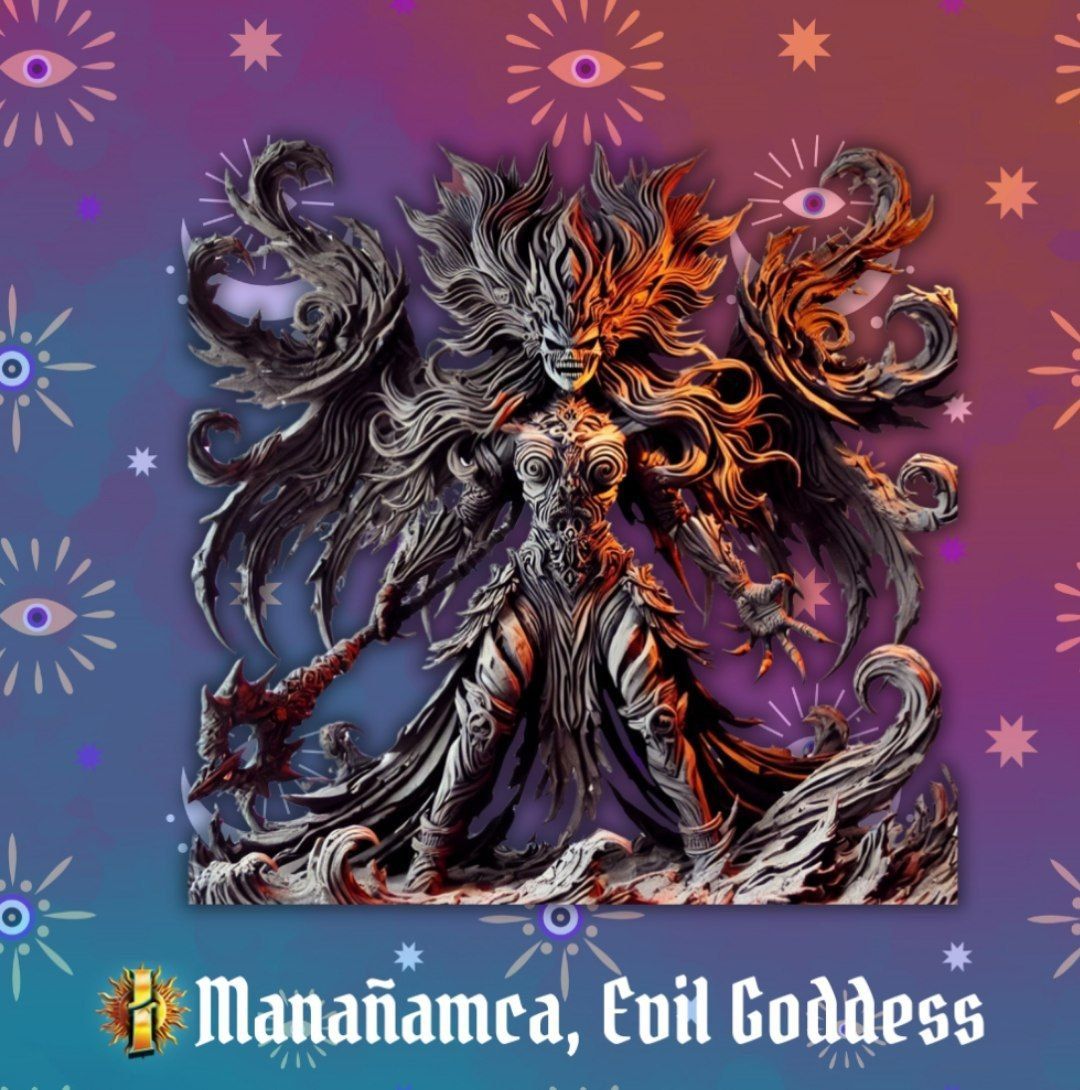 ⏳ Only 6 hours left to Gain power and ambition 🦾

⭐️ Own the Evil Goddess, Manañamca now!

🔰 Benefits of owning Evil Goddess, Manañamca-

✅ 400% APY in $INCA  
✅ 0.5% airdrop allocation (thats about 8.3 $TON, just imagine the ROI 💰)
✅ VIP access, governance rights &amp;