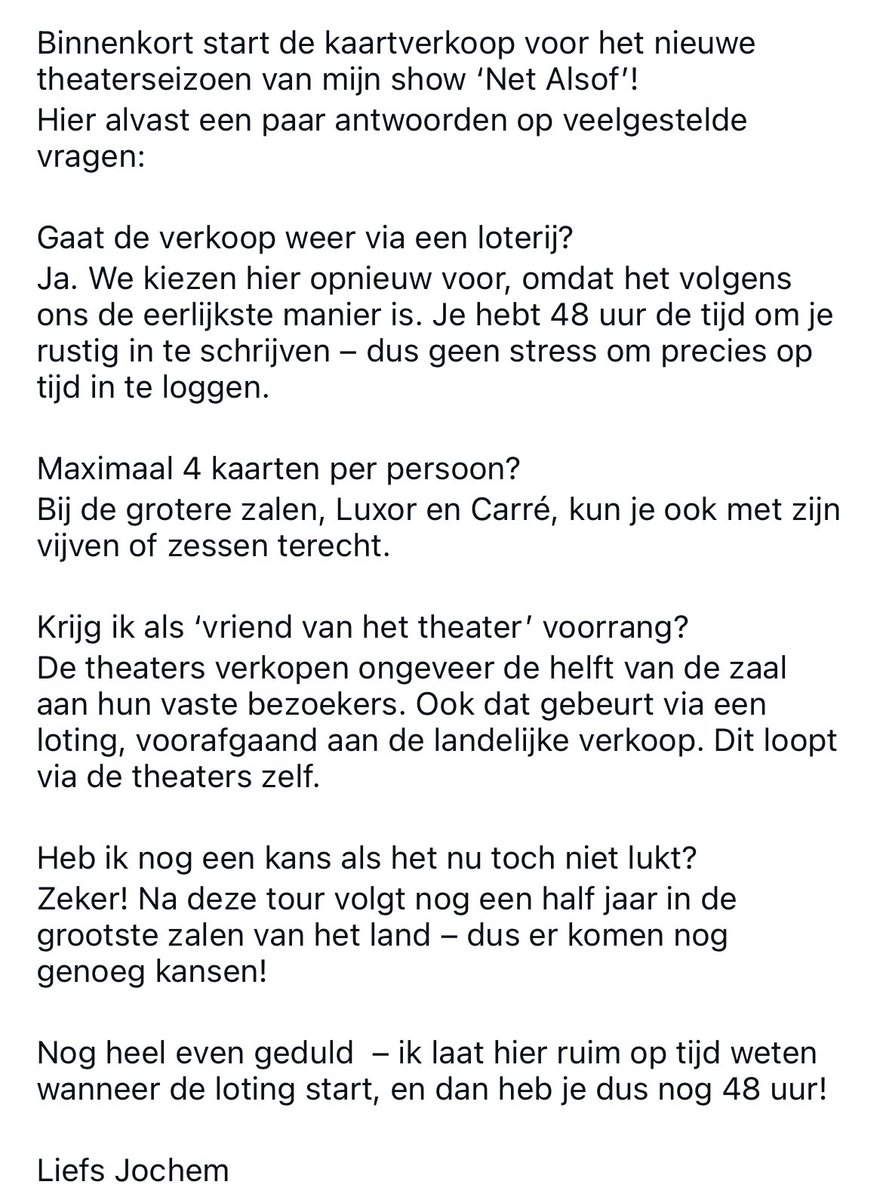 Jochem Myjer (@jochemmyjer) on Twitter photo 