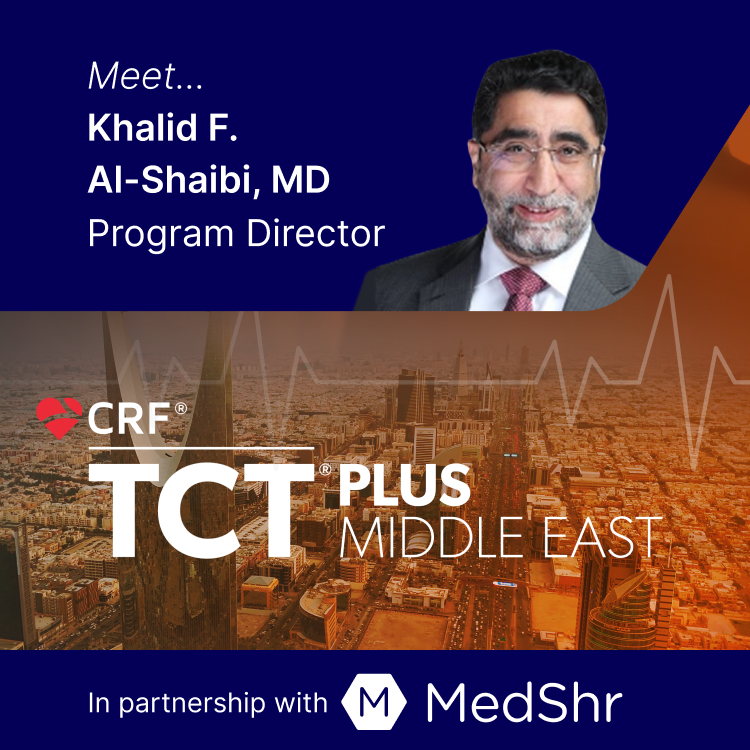 medshronline's tweet photo. Dr. Khaled F. Al-Shaibi at #TCTPlusME!
Don’t miss his sessions on April 17 (10:50 AM &amp; 1:00 PM) and April 19 (11:00 AM &amp; 3:45 PM).
Join us on the MedShr Hub: https://t.co/gdfDiqYSGr

 @drptca
 #Cardiology #TCT2025 #InterventionalCardiology https://t.co/MPDoSfIoa1